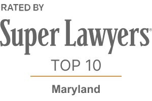 Rated by Super Lawyers top 10 maryland